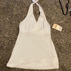 Mudd halter top, never been worn, still has the tag.